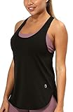 icyzone Camiseta sin Mangas de Fitness para Mujer Racerback...
